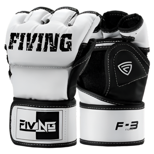 Gants De MMA Ultimate Protect White | Protection et Dextérité