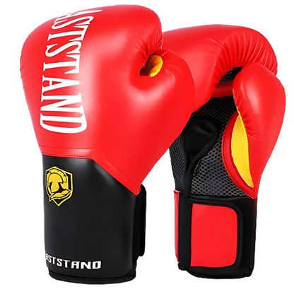 Gants de boxe LASTSTAND Sparte Red | Protection intelligente