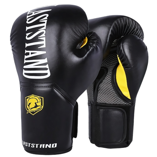 Gants de boxe LASTSTAND Sparte Black | Protection intelligente