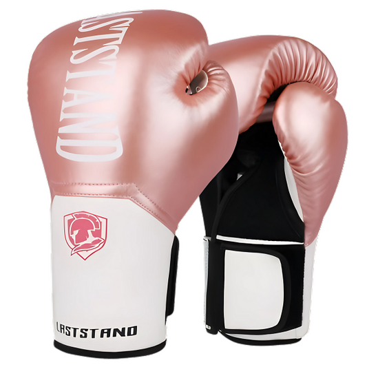 Gants de boxe LASTSTAND Sparte Metal Pink | Protection intelligente