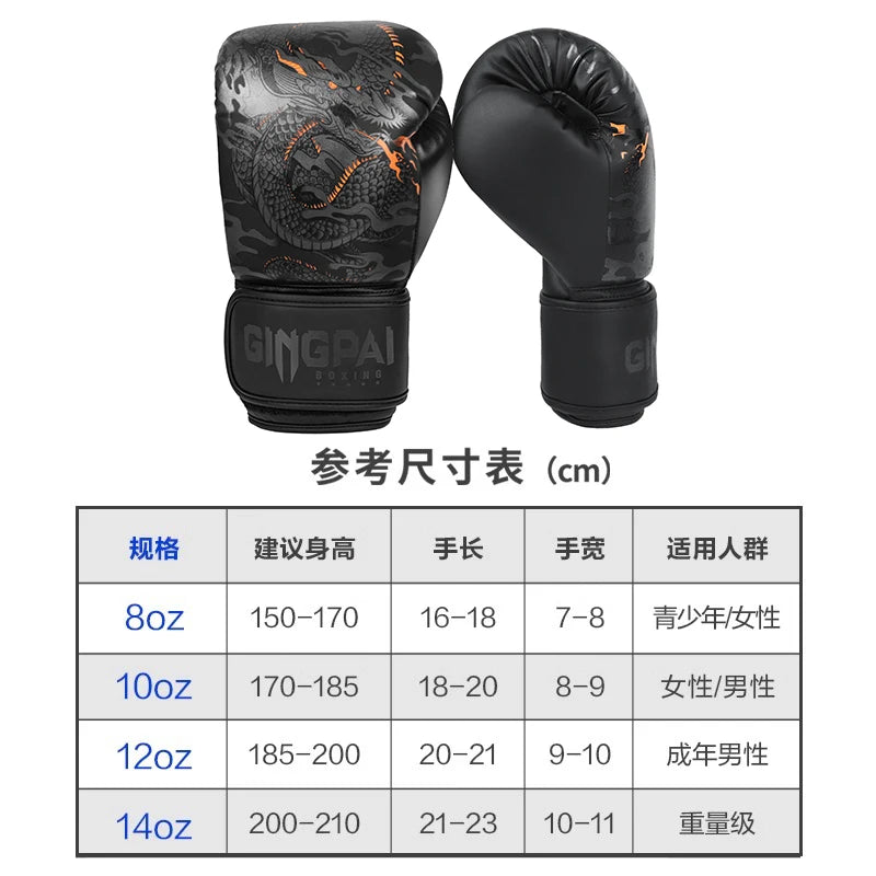 Gant de boxe RING FIGHTER | Dragon Noir