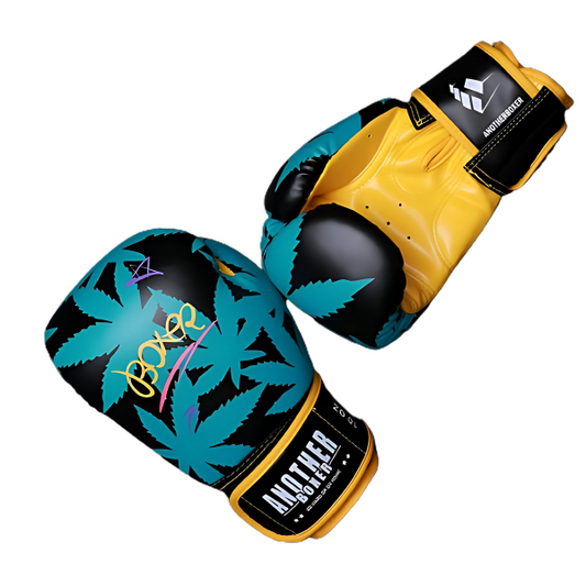 Gants de boxe GREEN JUNGLE | Super Colors