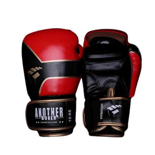 Gants de boxe FIGHTER ROUGE/NOIR | Fighter Spirit